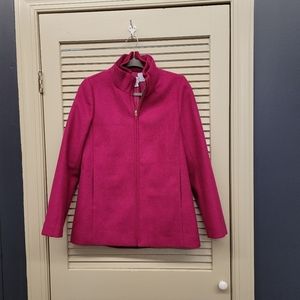 J crew coat pink size 2